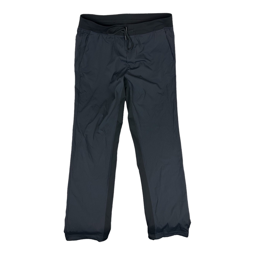 Lululemon Great Wall Pant Gray Black Lightweight Mens Track Pants XL